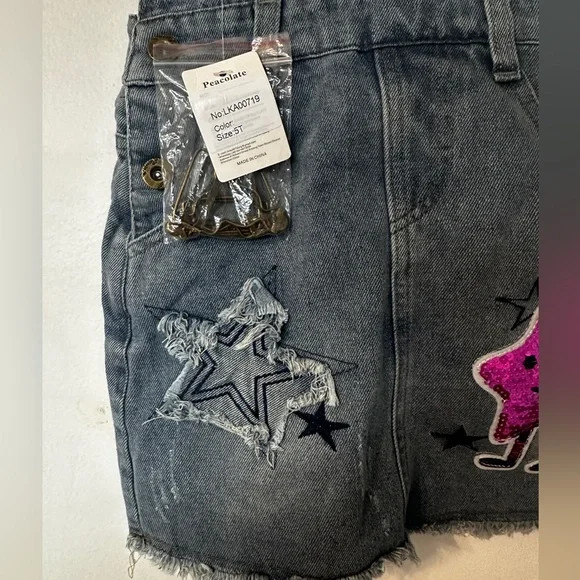 3/$10 🌼 Peacolate Children’s Overalls Dress - Picture 3 of 14